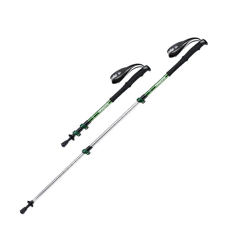 Family Kids Three Section Adjustable Trekking Poles Hiking Sticks