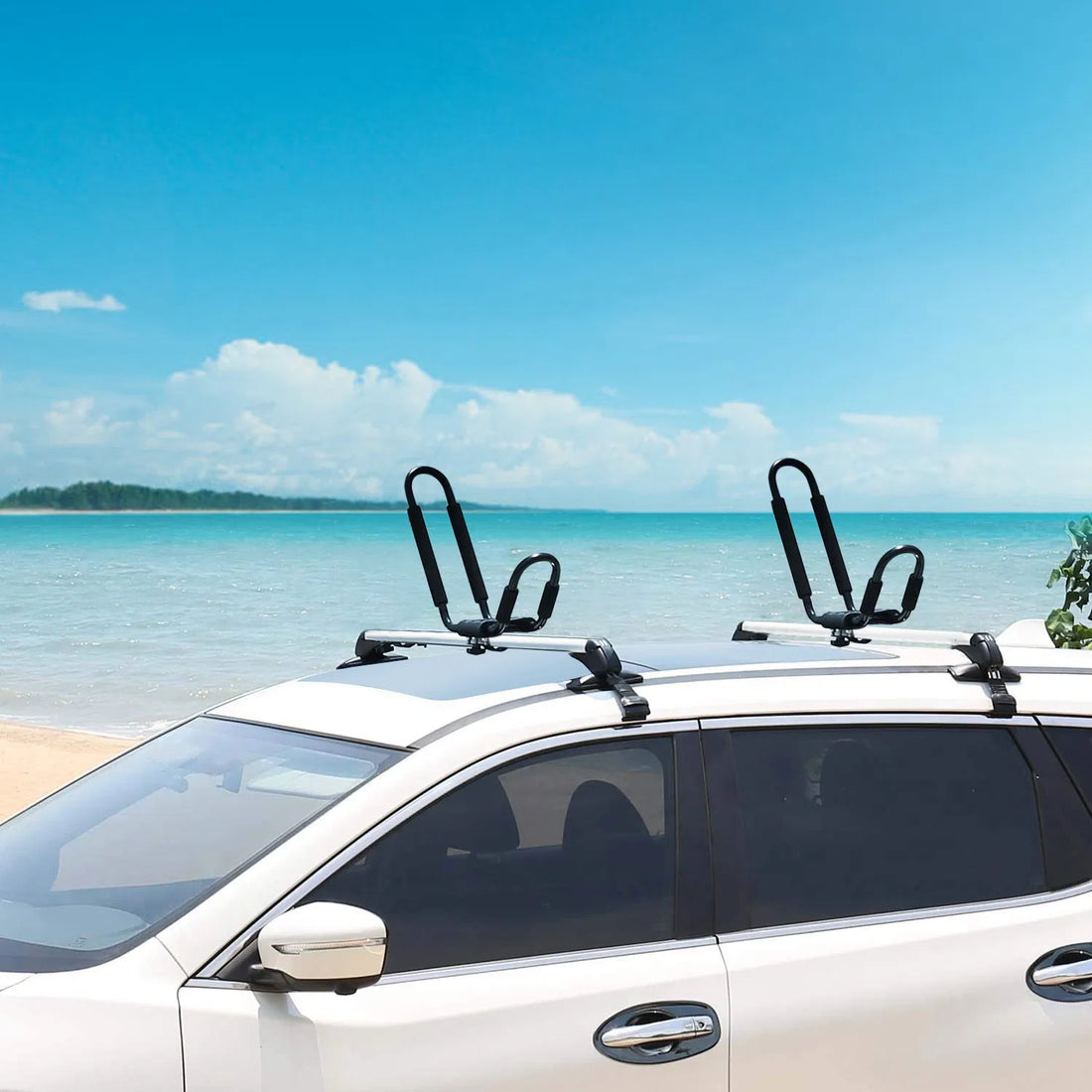 Universal Kayak Roof Rack J-Bar Carrier
