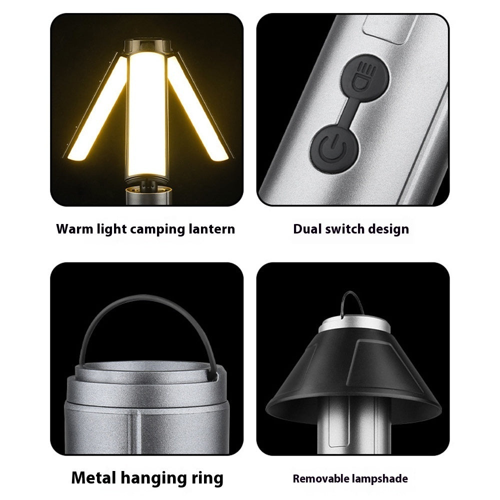 Multifunctional Telescopic Folding Camping Lantern