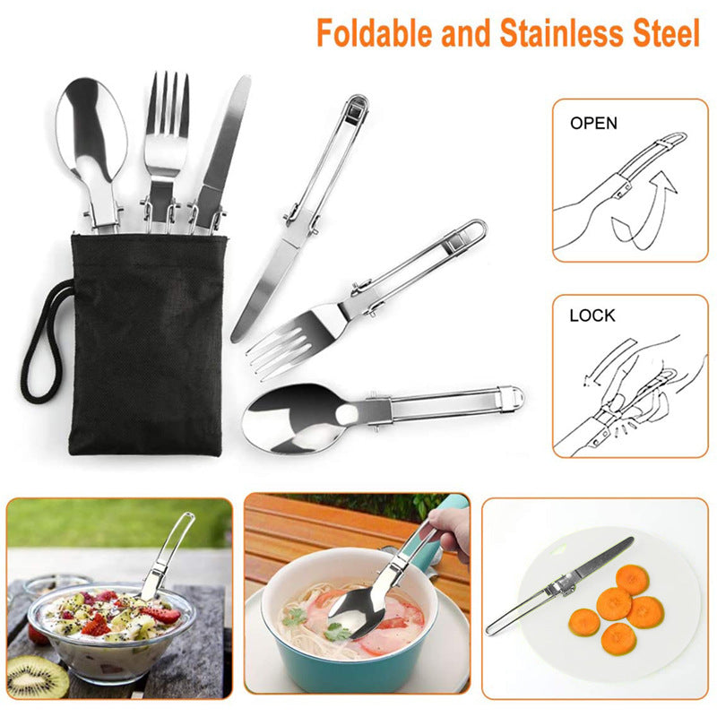 Combination Folding Mini Cookware Set