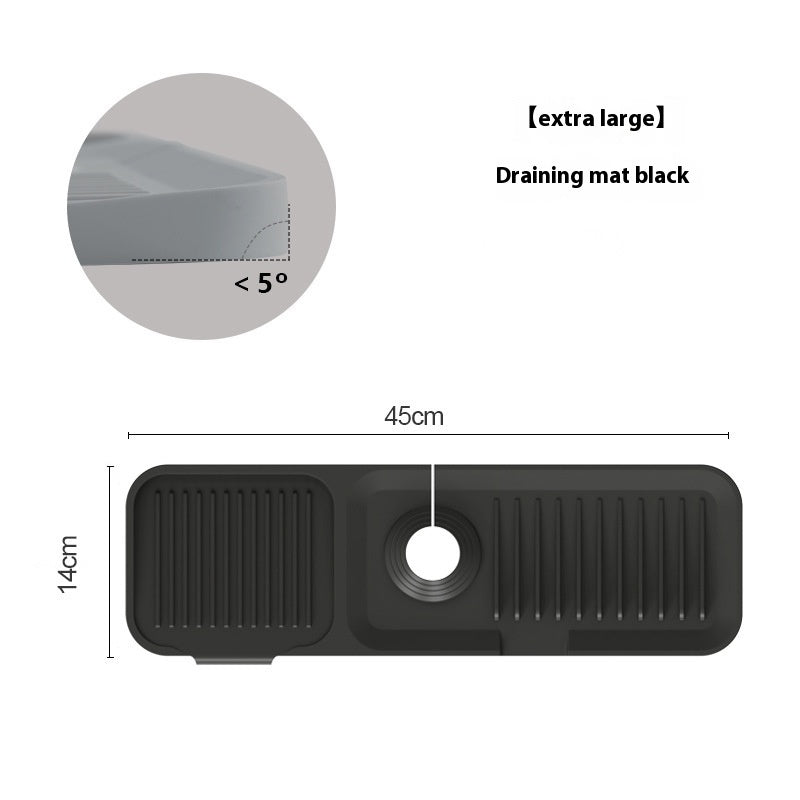 Silicone Anti Skid Faucet Drain Pad