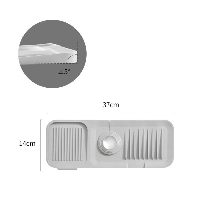 Silicone Anti Skid Faucet Drain Pad
