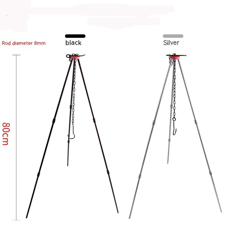 Portable Tripod Hanging Pot Rack