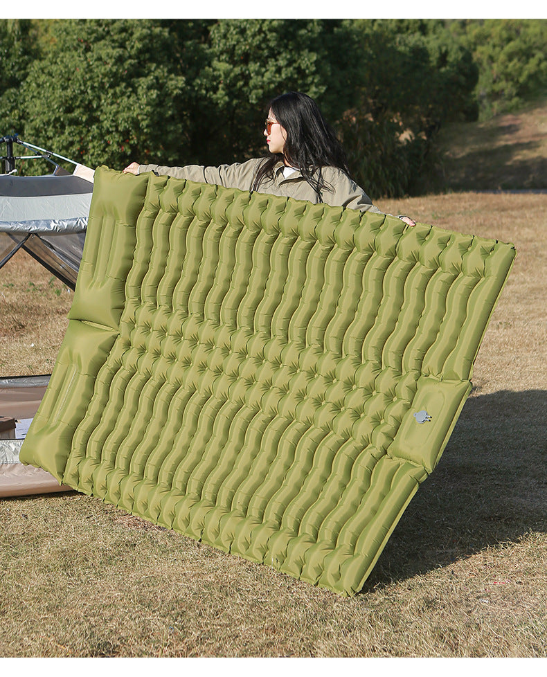 TPU Thickened Double Air Mattress Outdoor Sleeping Mat