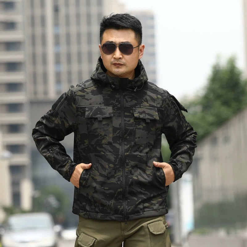 Shell Jacket Camouflage Cold Sports Sweater