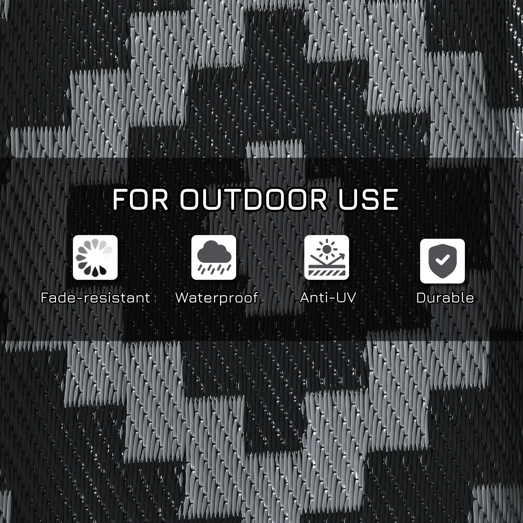 Reversible Outdoor Camping Rug