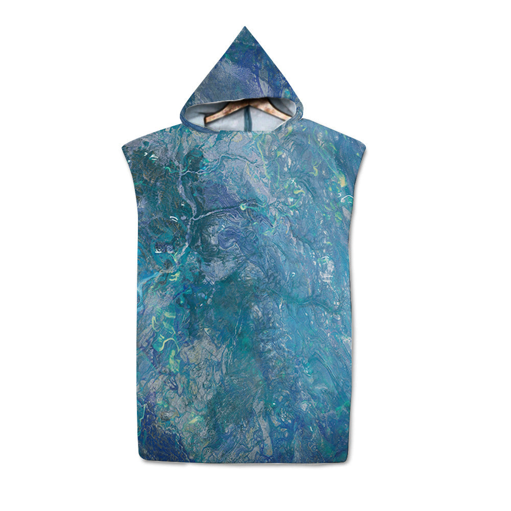 Beach Sun Protection Wearable Swimming Towel