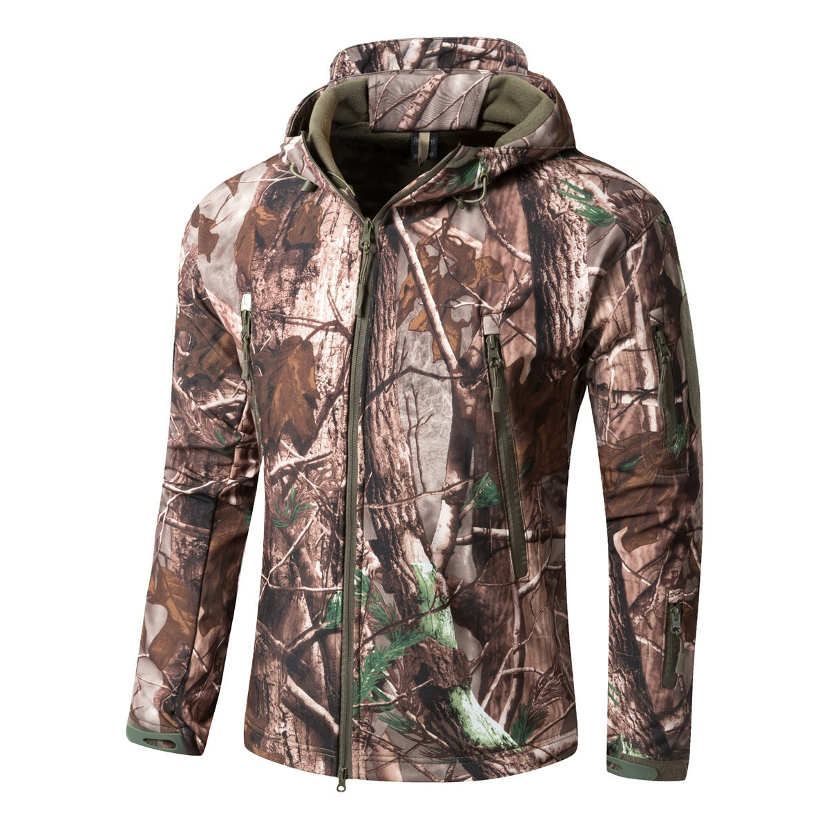 Outdoor Jacket Warm Camouflage For Winter