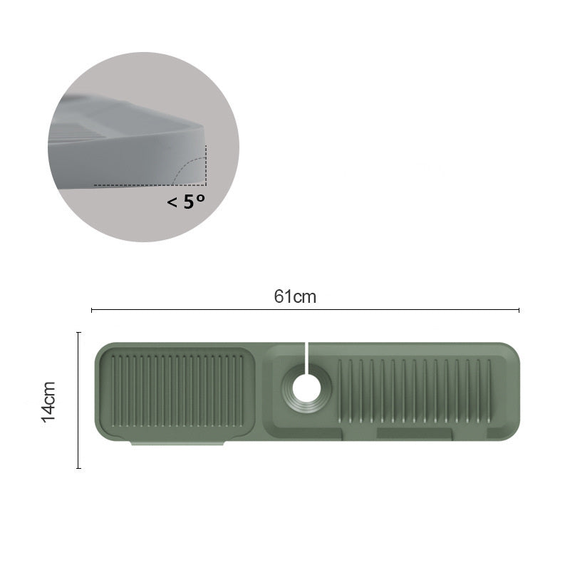 Silicone Anti Skid Faucet Drain Pad