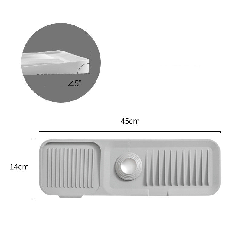 Silicone Anti Skid Faucet Drain Pad