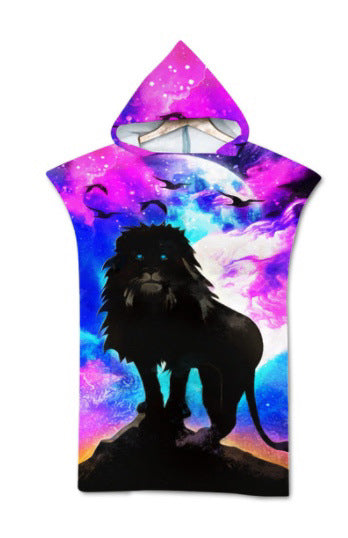 Beach Sun Protection Wearable Swimming Towel