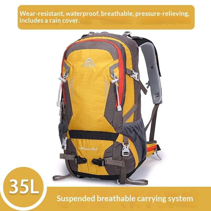 Unisex 35-Liter High-Capacity Backpack