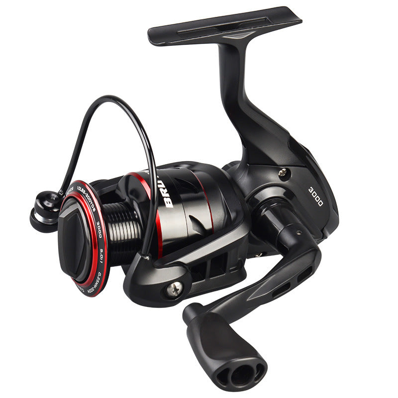 All Metal Spinning Reel Telescopic Fishing Rod Combo Lure Fishing Set