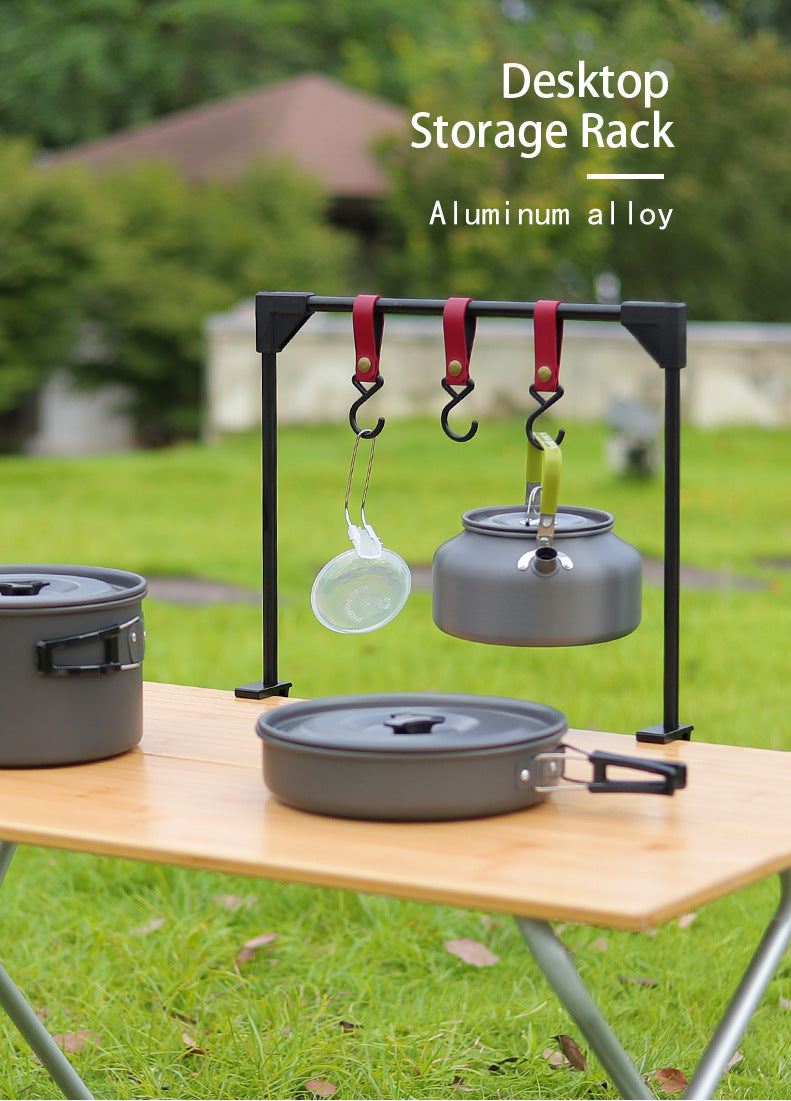 Small Hanging Rack with Adjustable Base Clamp