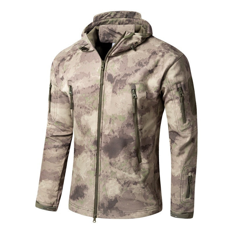 Outdoor Jacket Warm Camouflage Winter