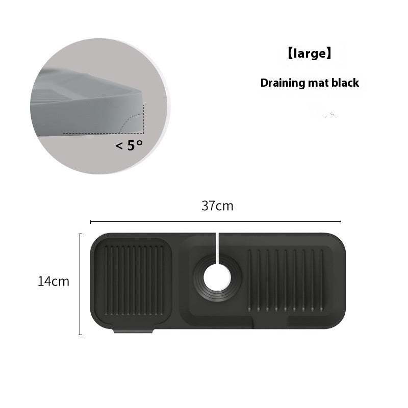 Silicone Anti Skid Faucet Drain Pad