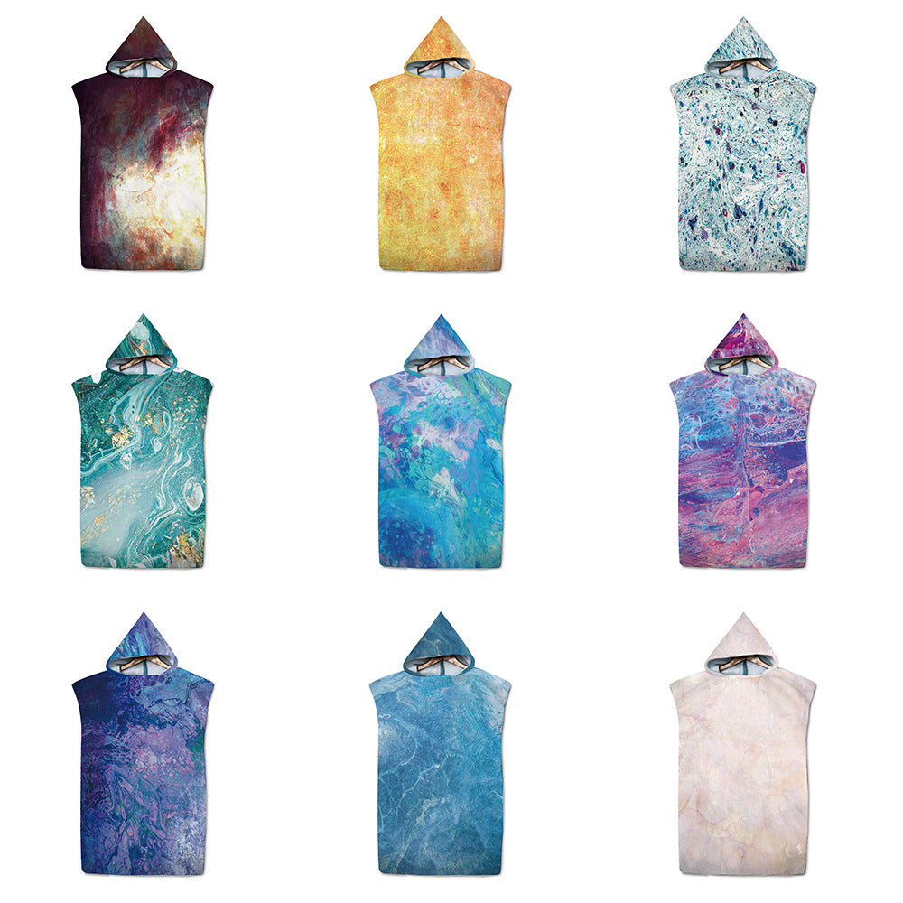 Beach Sun Protection Wearable Swimming Towel