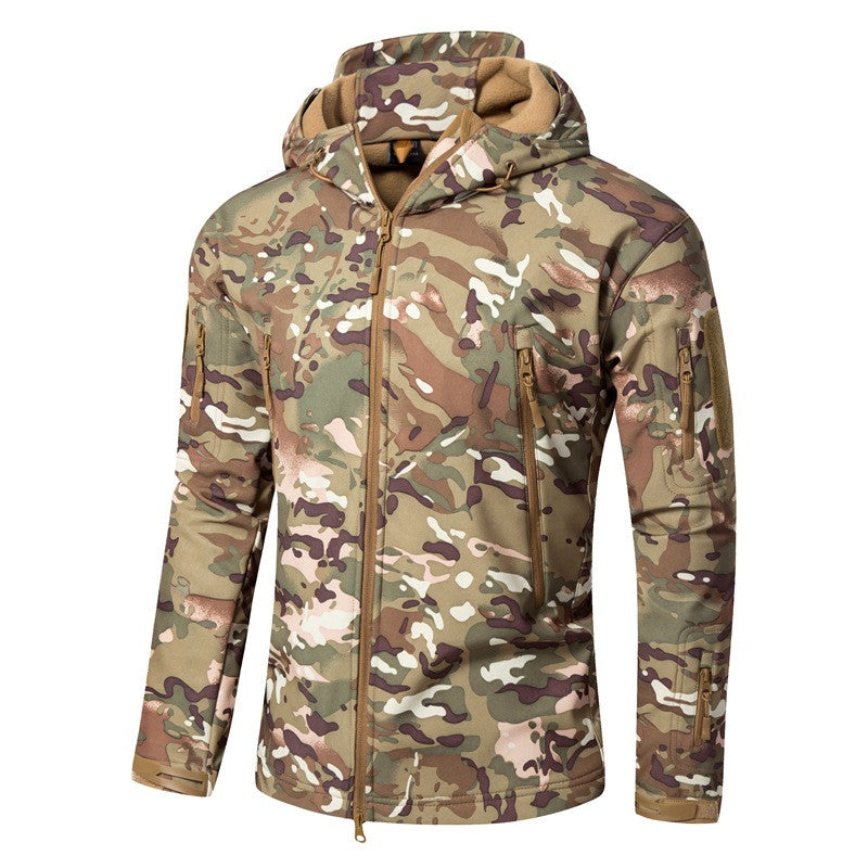 Outdoor Jacket Warm Camouflage Winter