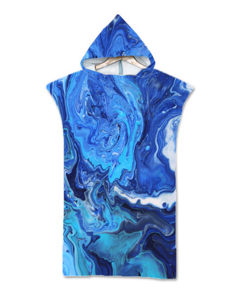 Beach Sun Protection Wearable Swimming Towel