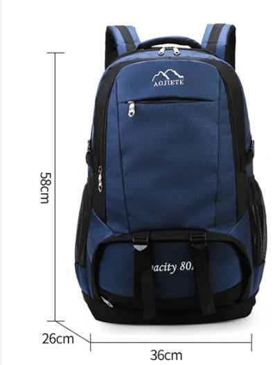 Men's 60L Large Capacity Travel Hiking Bag
