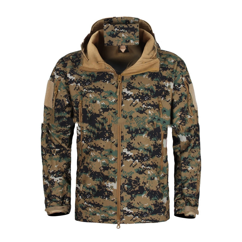 Outdoor Jacket Warm Camouflage For Winter