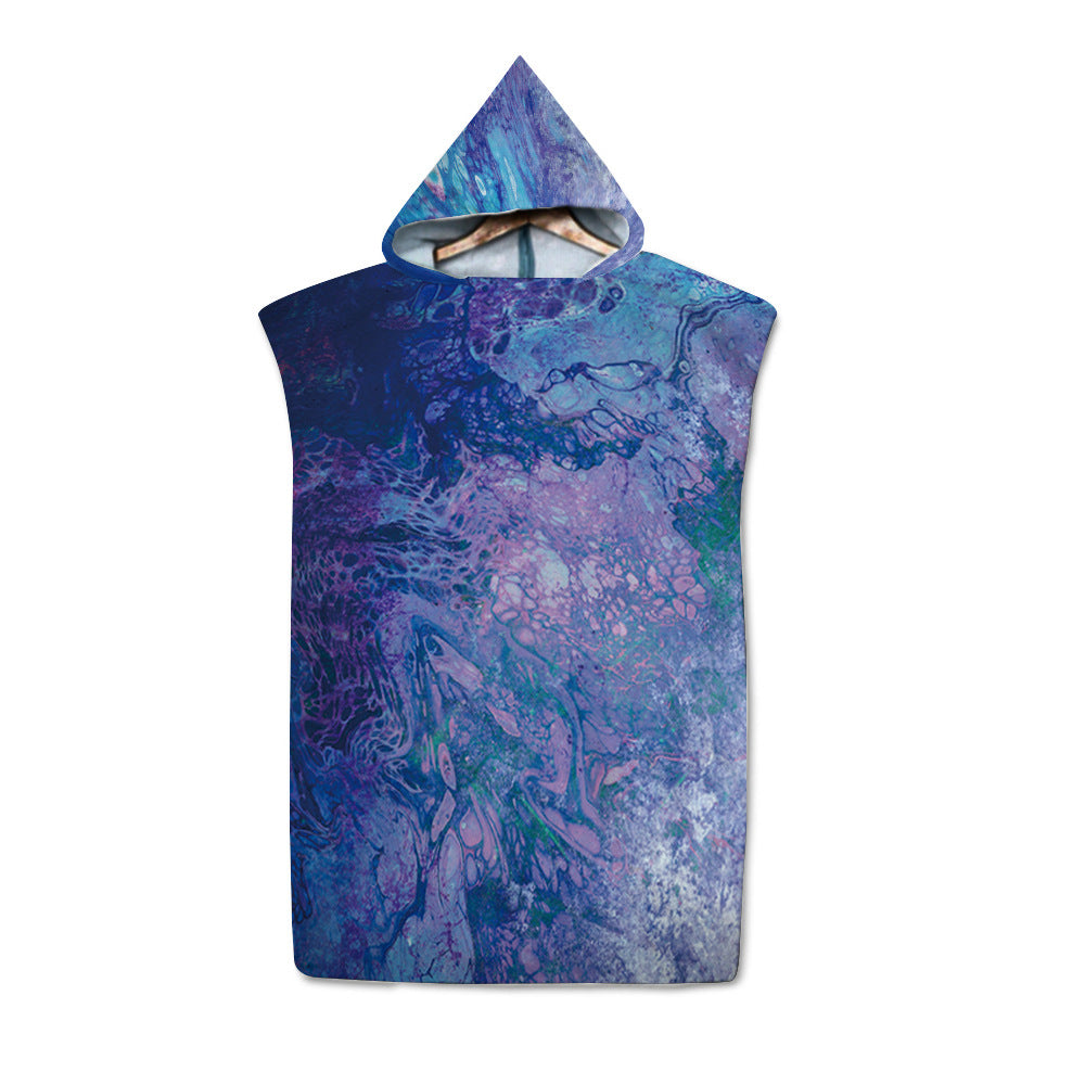Beach Sun Protection Wearable Swimming Towel