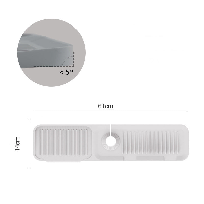 Silicone Anti Skid Faucet Drain Pad