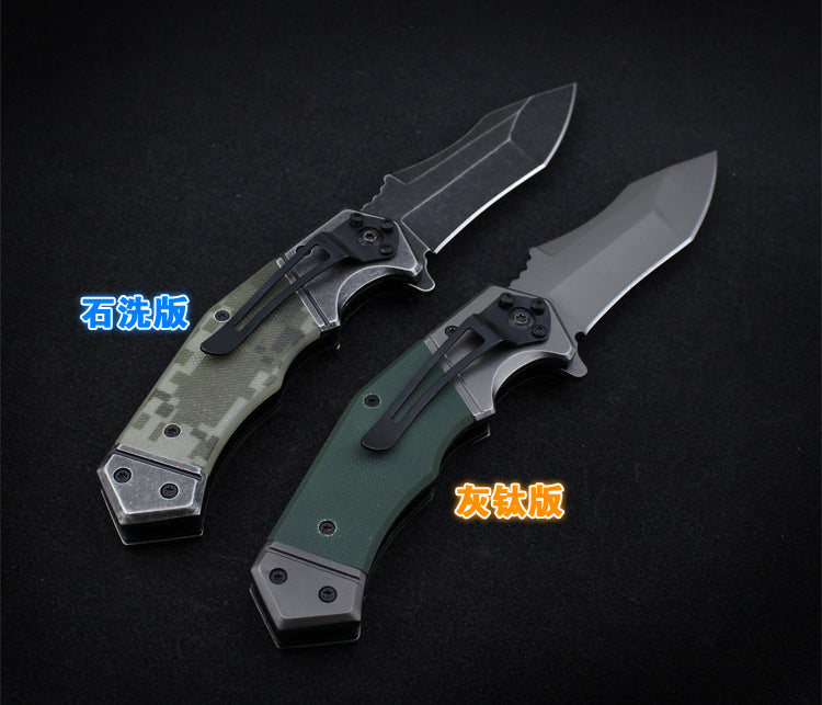 Outdoor MICK Folding Knife Versatile Pocket Knife