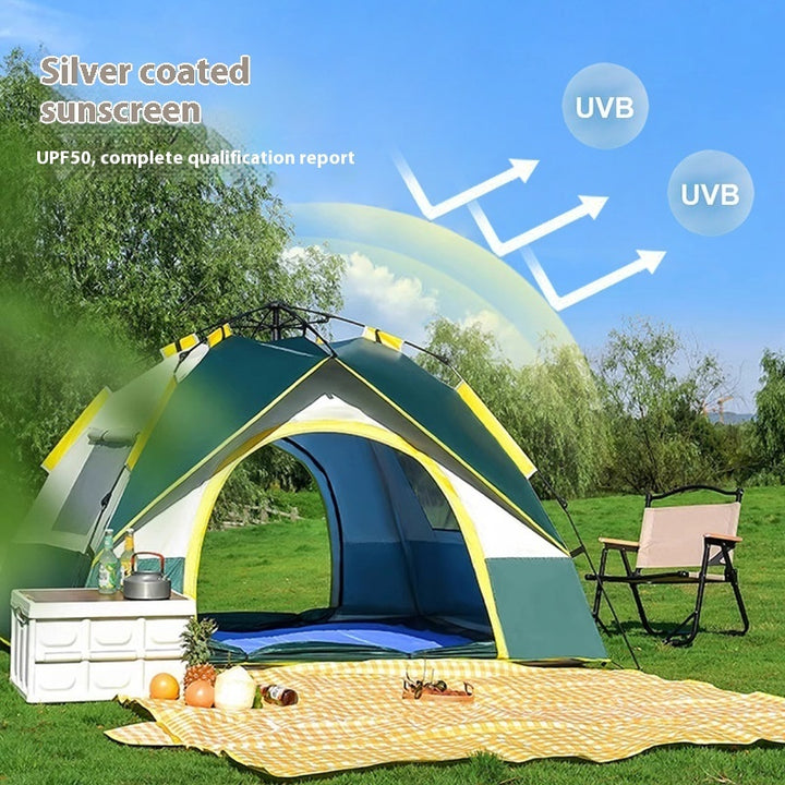 3-4 Person Automatic Pop-Up Camping Tent