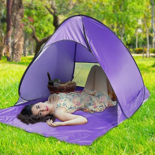 Beach Tent Shade Shelter Anti UV Waterproof Automatic Canopy Tent