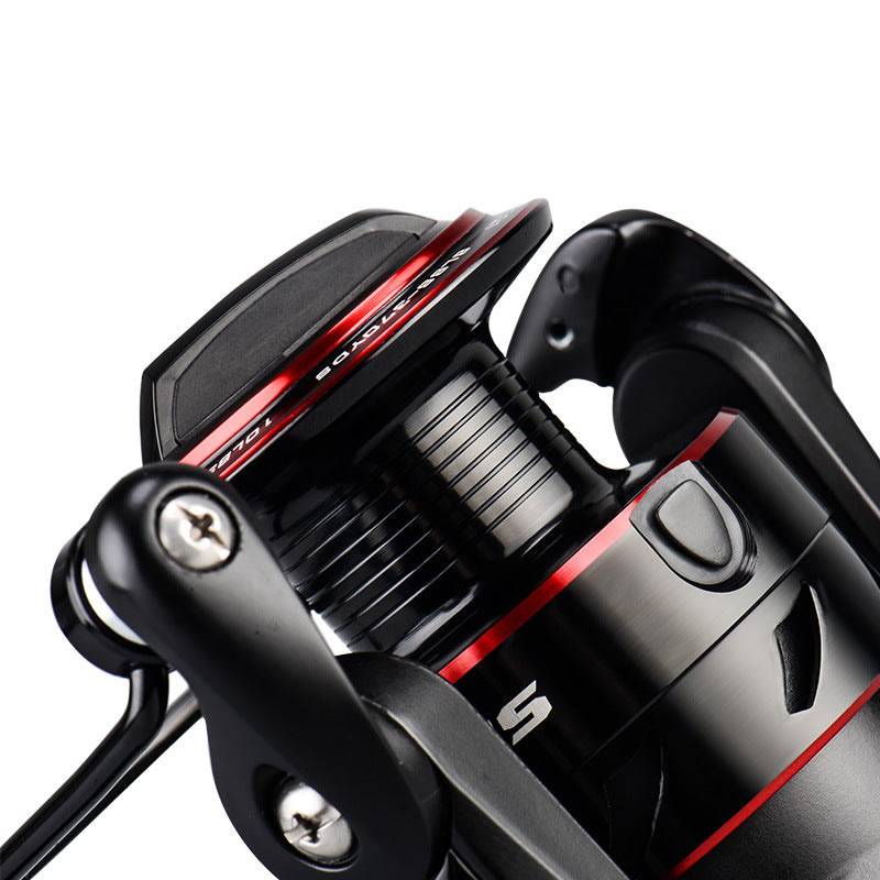 All Metal Spinning Reel Telescopic Fishing Rod Combo Lure Fishing Set