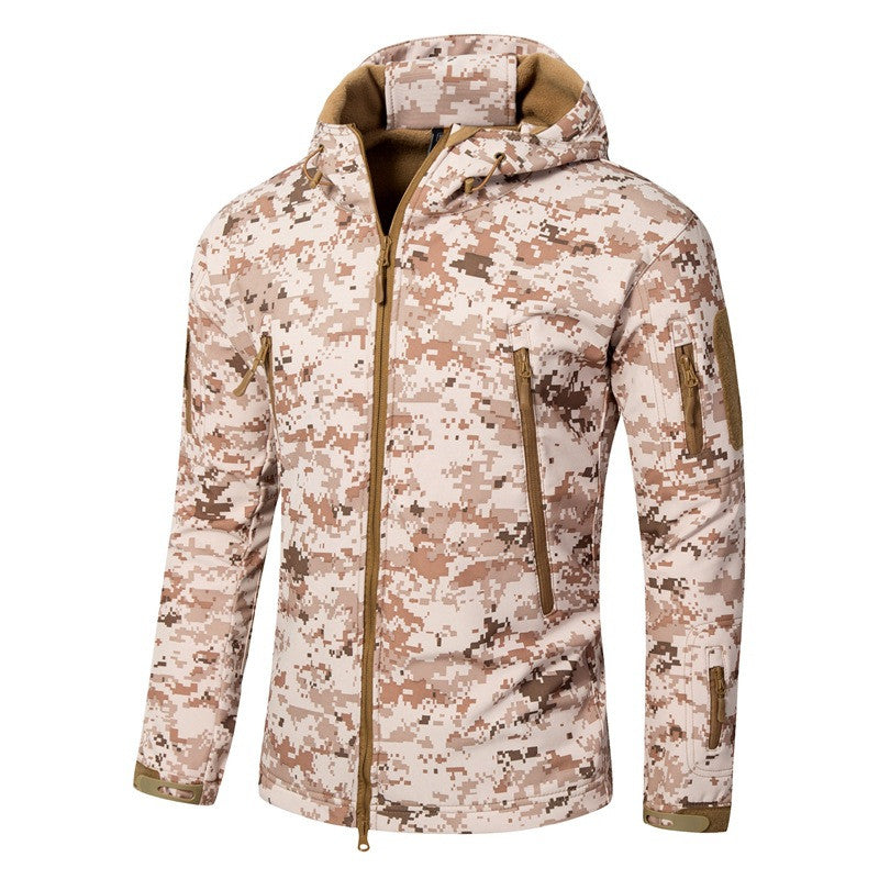 Outdoor Jacket Warm Camouflage Winter