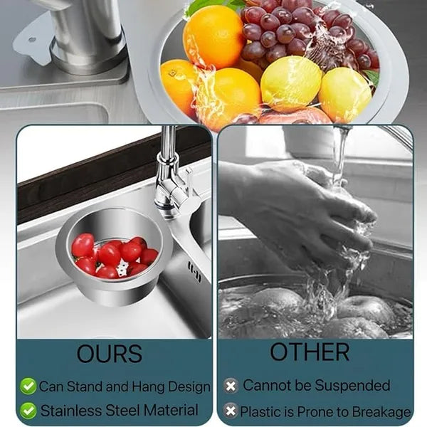 Stainless Steel Swan Sink Strainer Basket