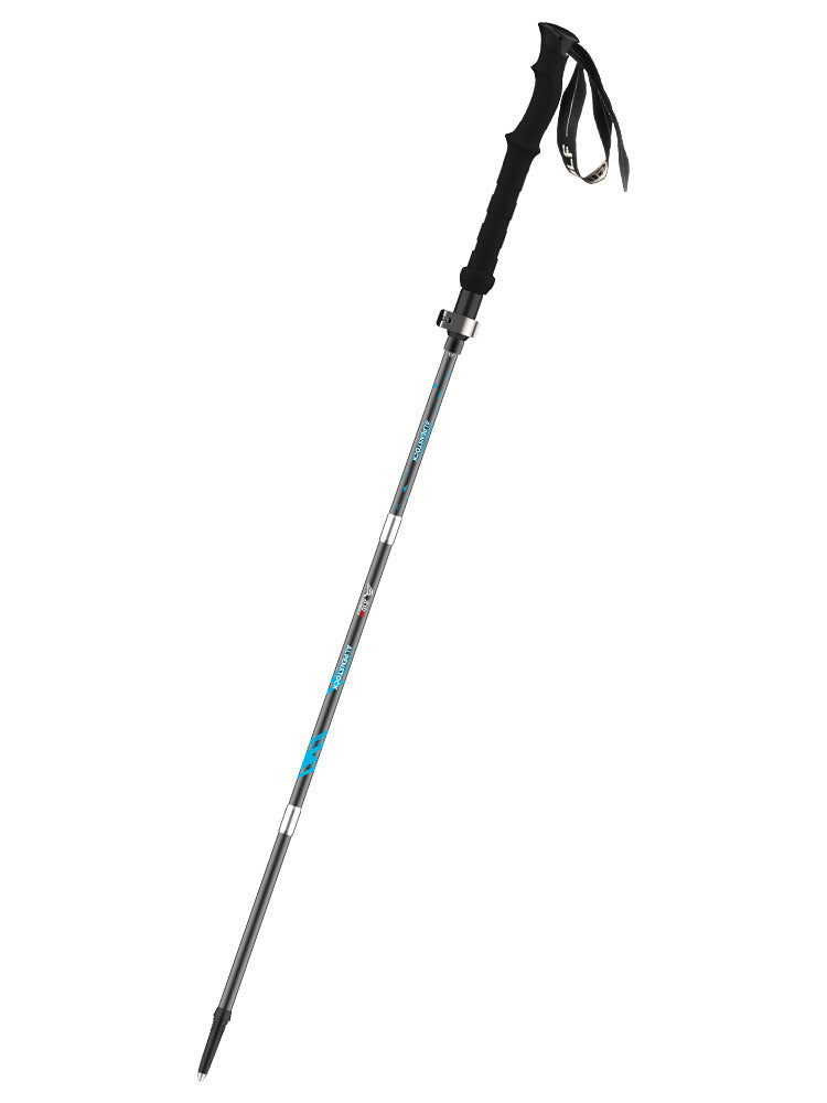 Ultra-Light Folding Trekking Poles Hiking Walking Sticks Outdoor Climbing Ge