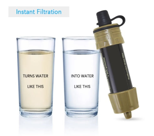 Mini Portable Outdoor Direct Drinking Water Filter Straw
