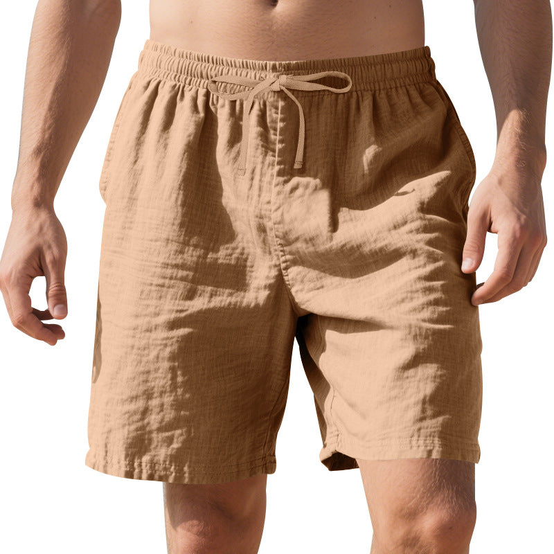 Men’s Lightweight Linen Beach Shorts