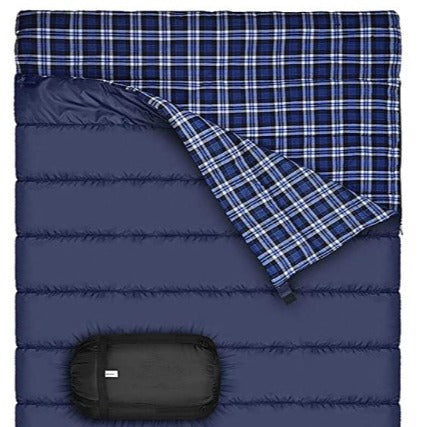 Camping Flannel Sleeping Bag Thickened