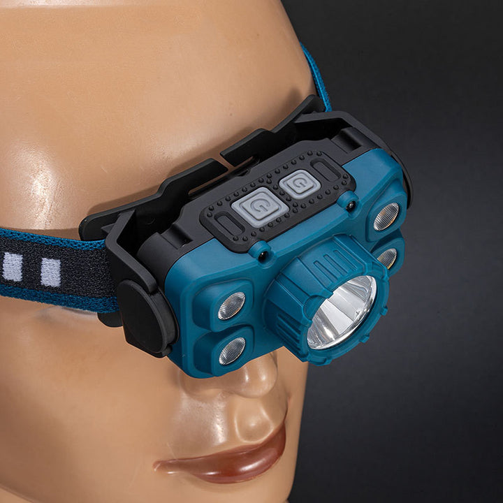 LED Mini Motion Sensor Multifunction Headlamp Outdoor Light