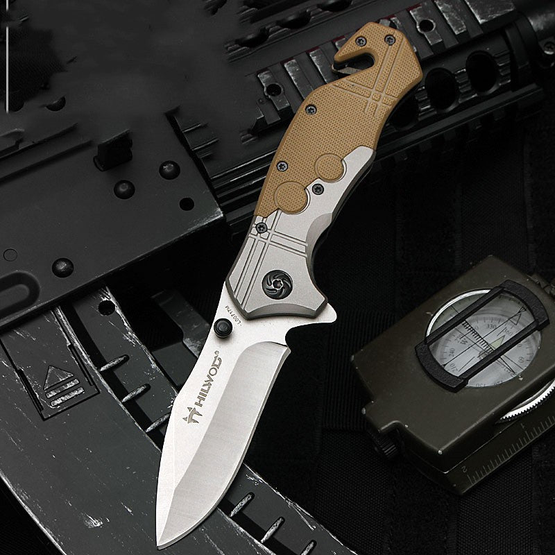 Portable High Hardness Folding Knife Outdoor Utility Pocket Knife