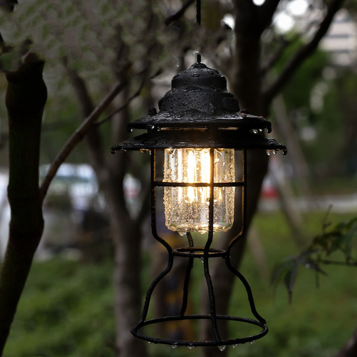 Portable Retro Barn Lantern Outdoor Lighting