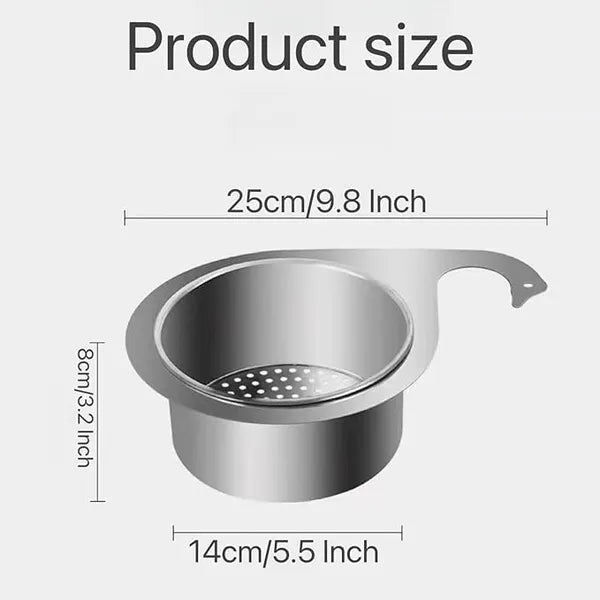 Stainless Steel Swan Sink Strainer Basket