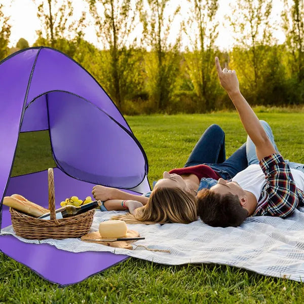 Beach Tent Shade Shelter Anti UV Waterproof Automatic Canopy Tent