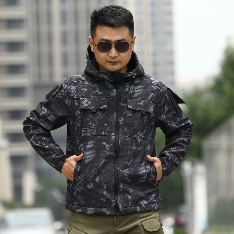 Shell Jacket Camouflage Cold Sports Sweater