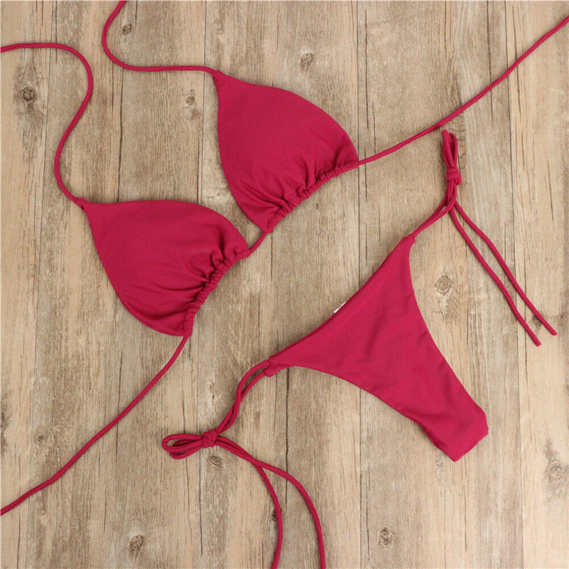 Halter Neck Womens Bikini